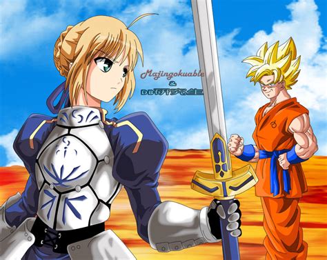 saber vs goku|saber vsbw.